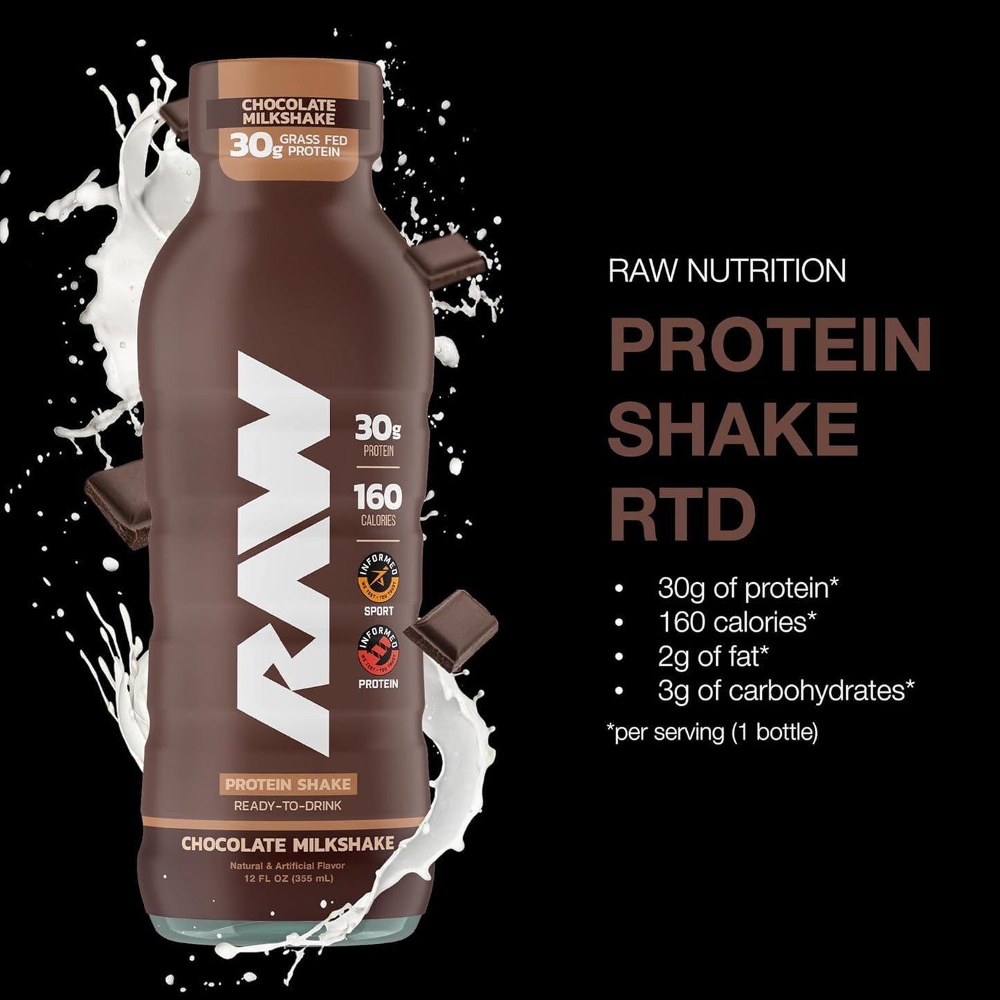 RAW Protein Shake – Ready to Drink