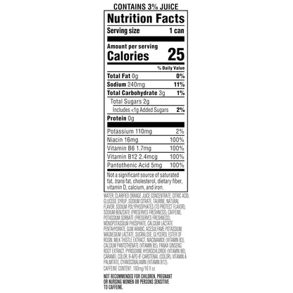 Rockstar Energy – High Caffeine + Electrolytes & Taurine – 16oz Can
